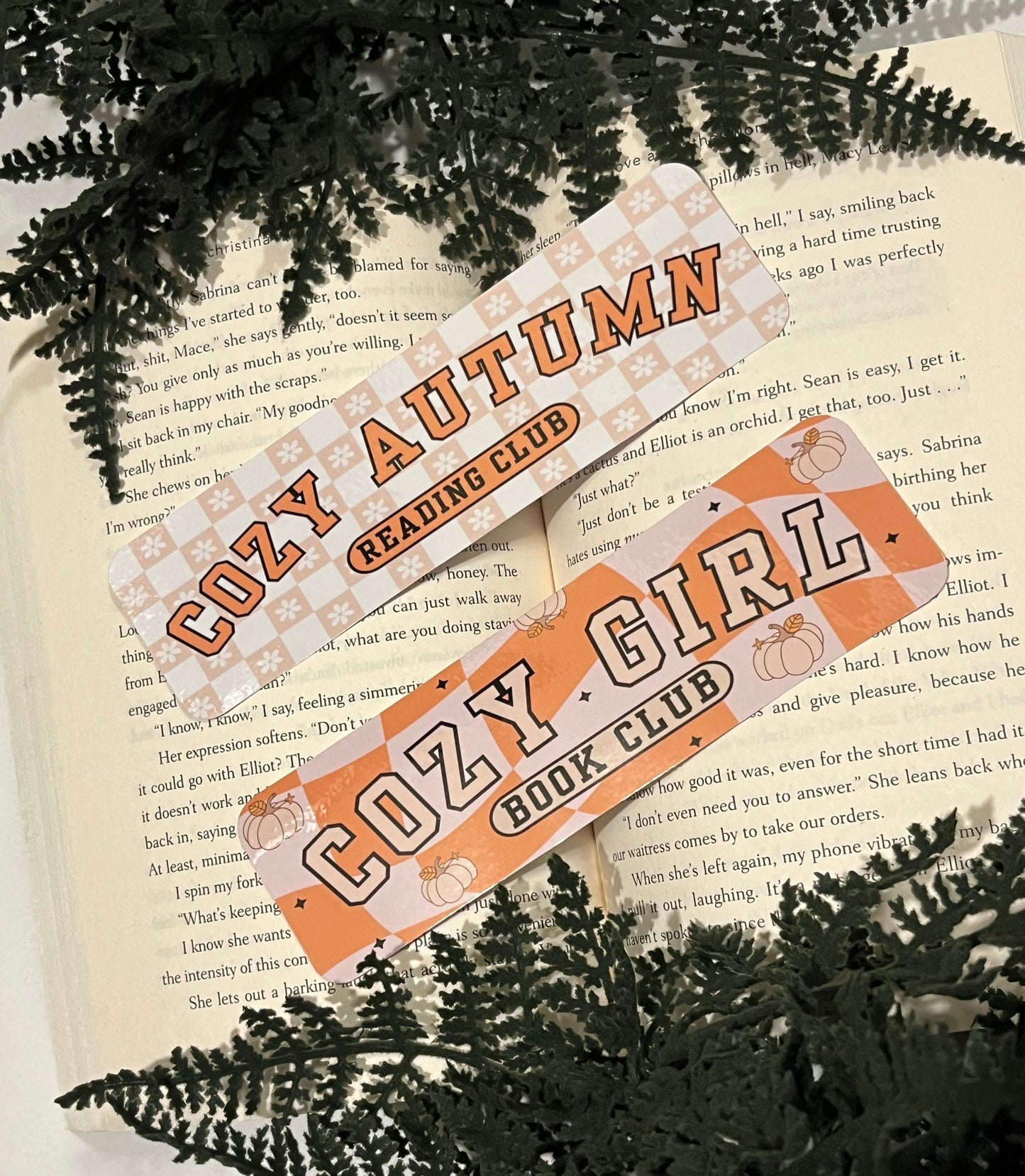 Cozy Fall Bookmarks