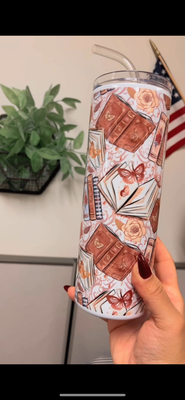 Book Lover Tumbler