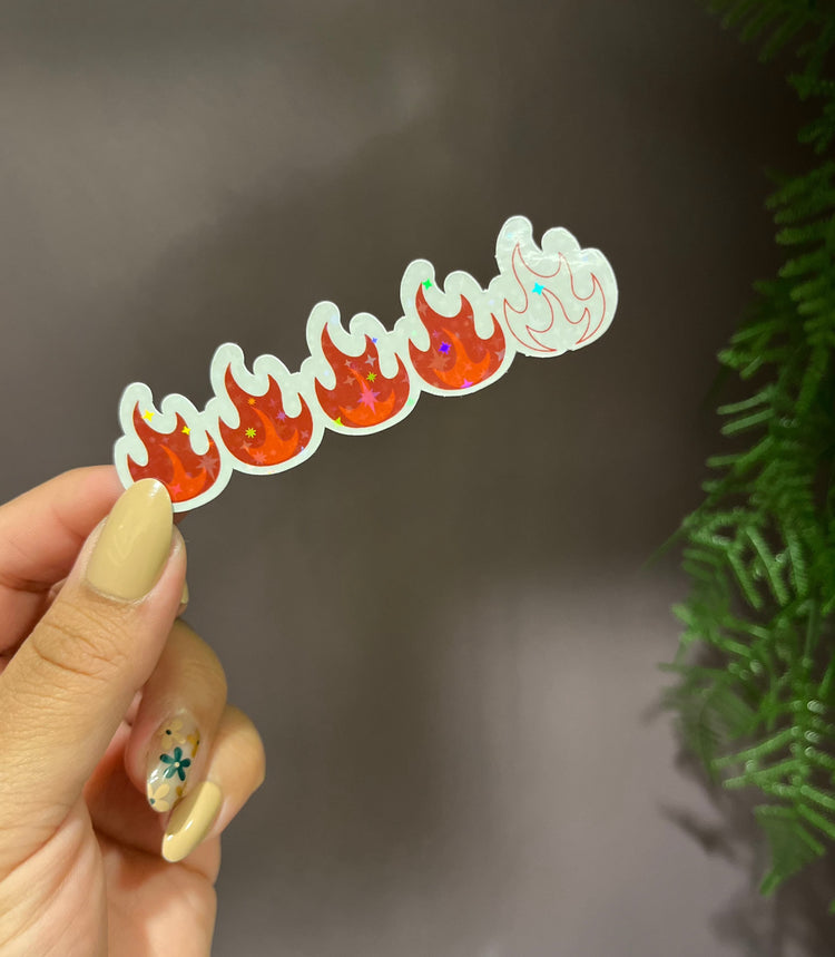 Slow Burn Rating Stickers (Pack of 5)