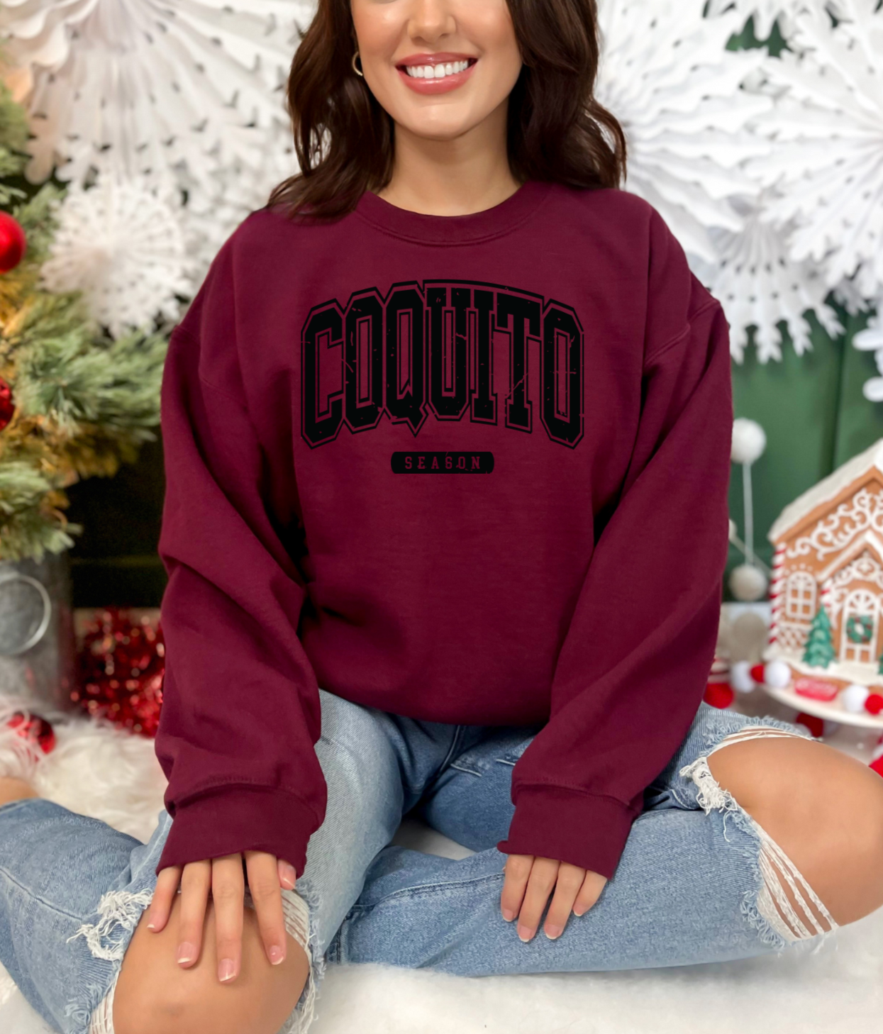 Coquito Season University Crewneck