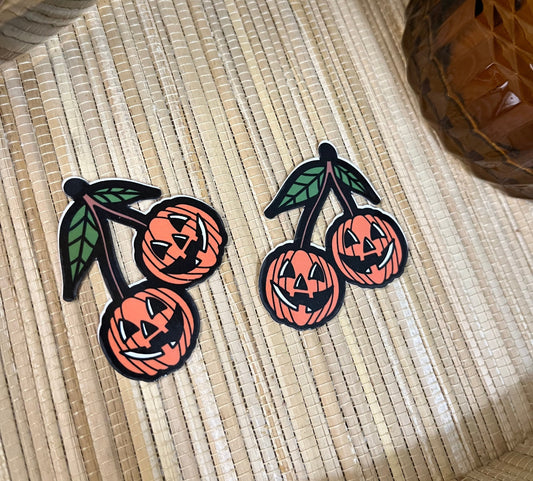 Pumpkin Cherry Stickers