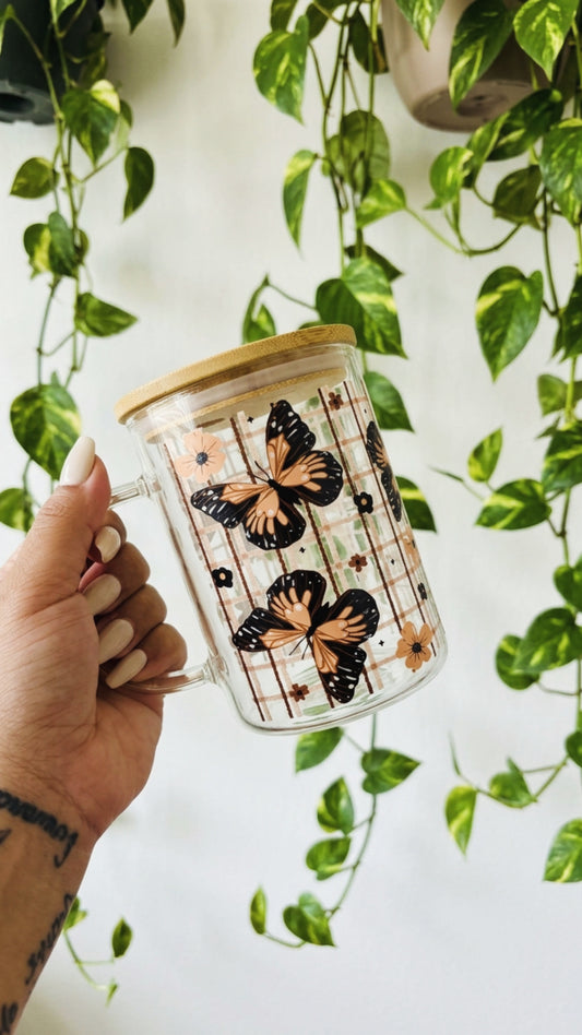 Floral Butterfly Mug