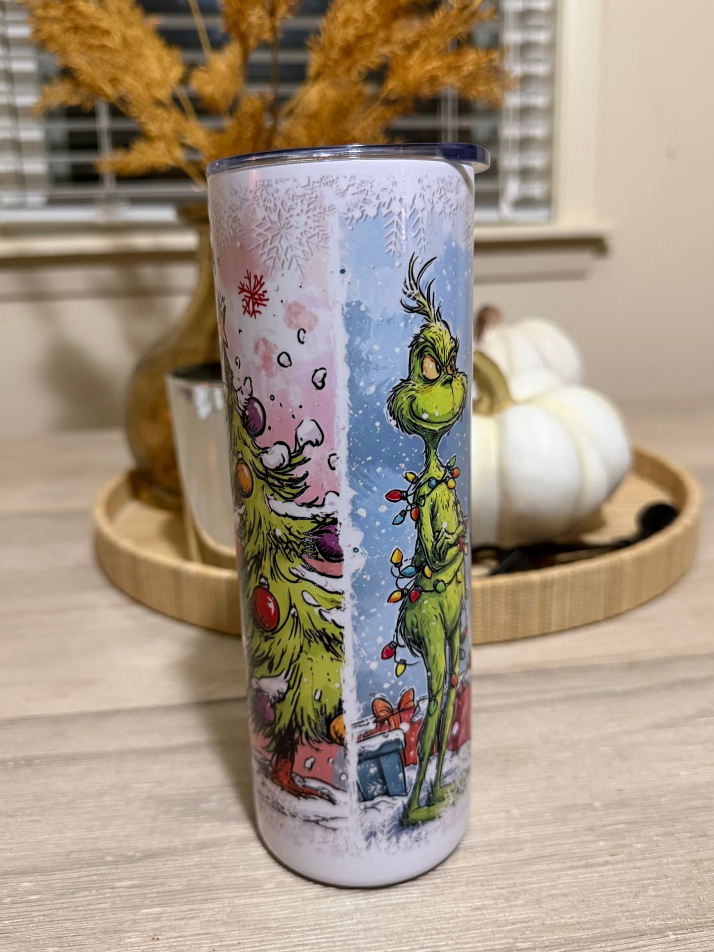 Grinch Vintage Tumbler