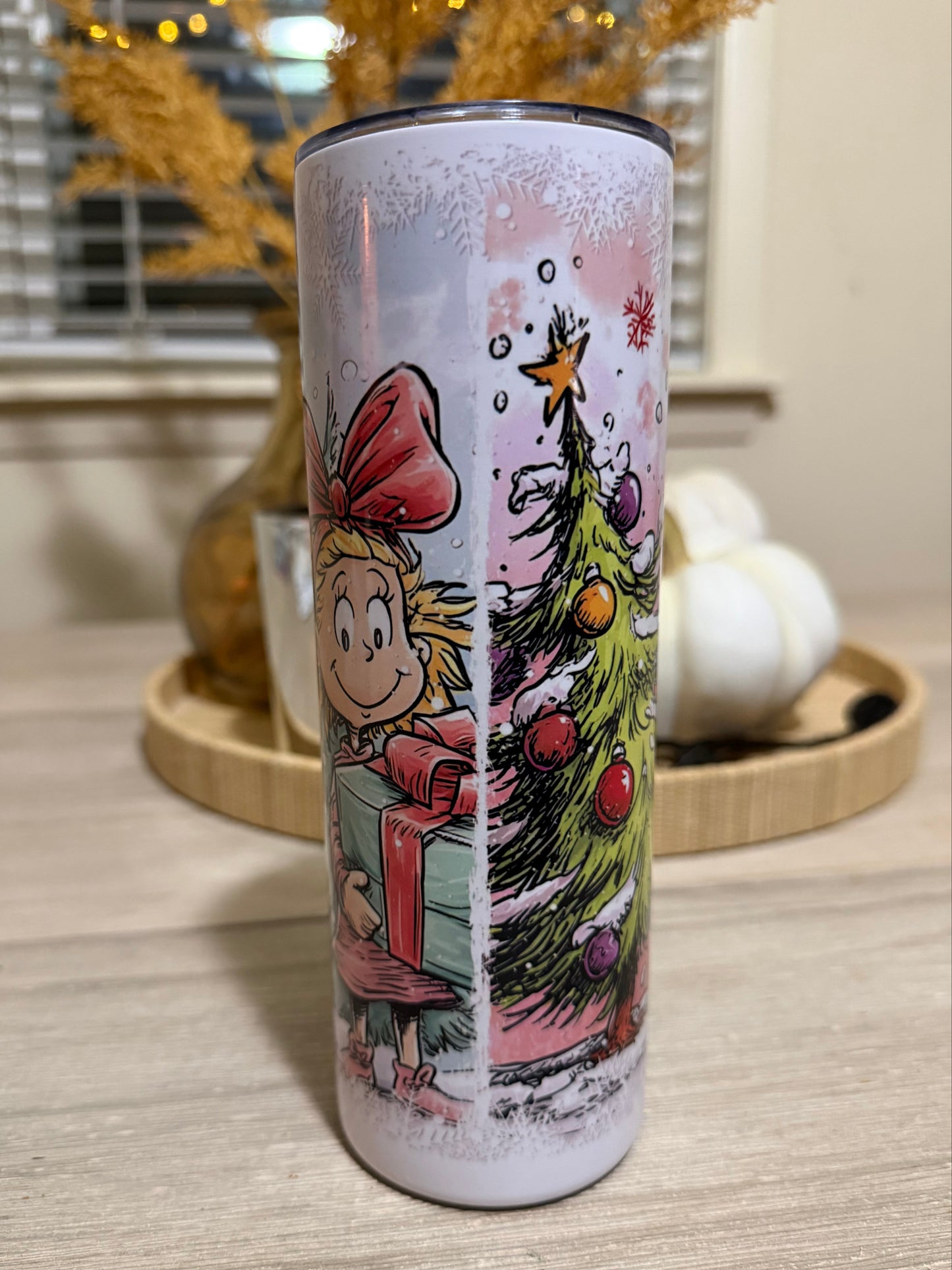 Grinch Vintage Tumbler