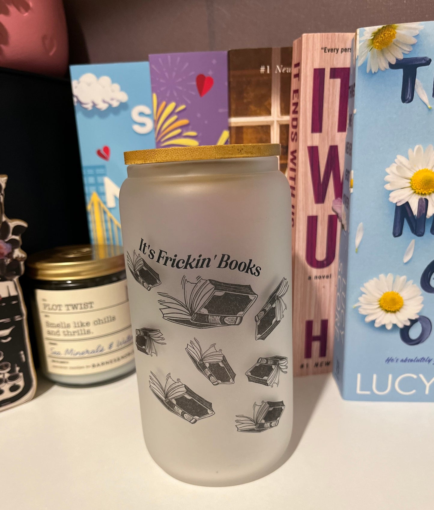 It's Frickin' Books Tumbler