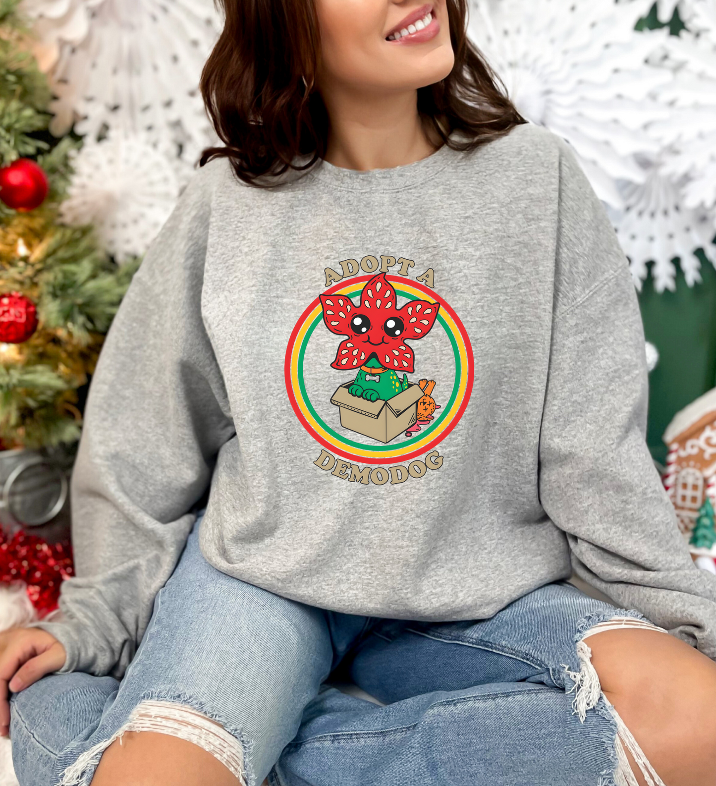 Adopt Demodog Crewneck