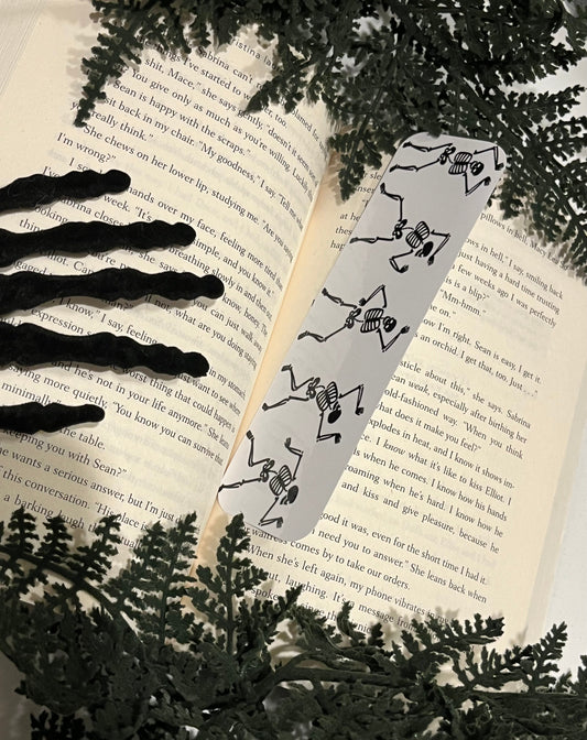Dancing Skeleton Bookmark