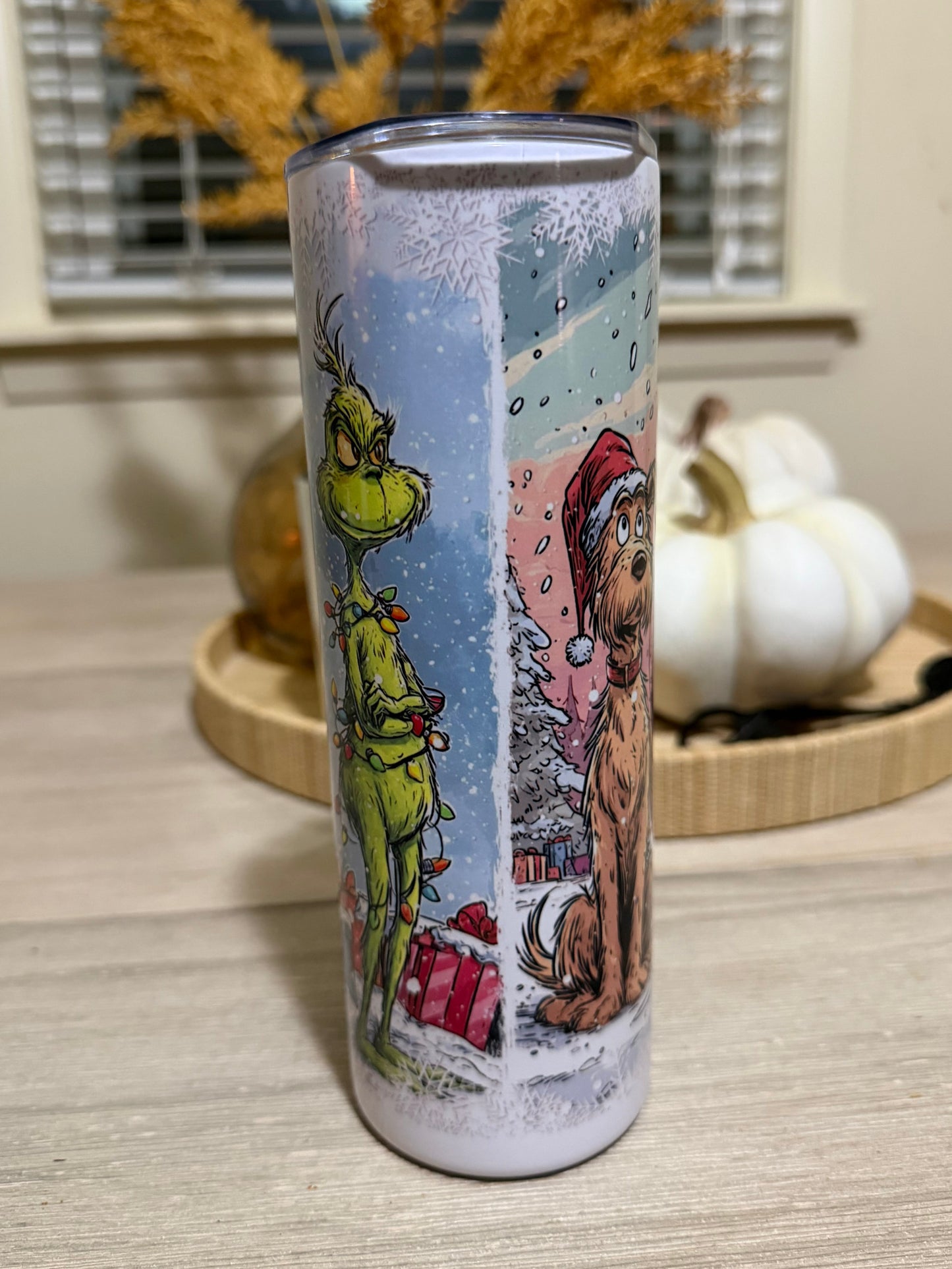 Grinch Vintage Tumbler