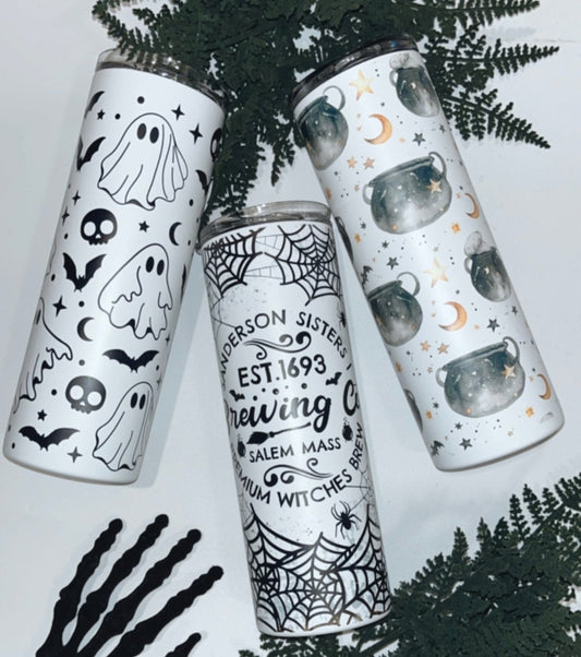 Glow In The Dark ... Spooky Tumblers