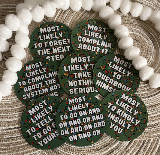 Holiday Custom Coasters