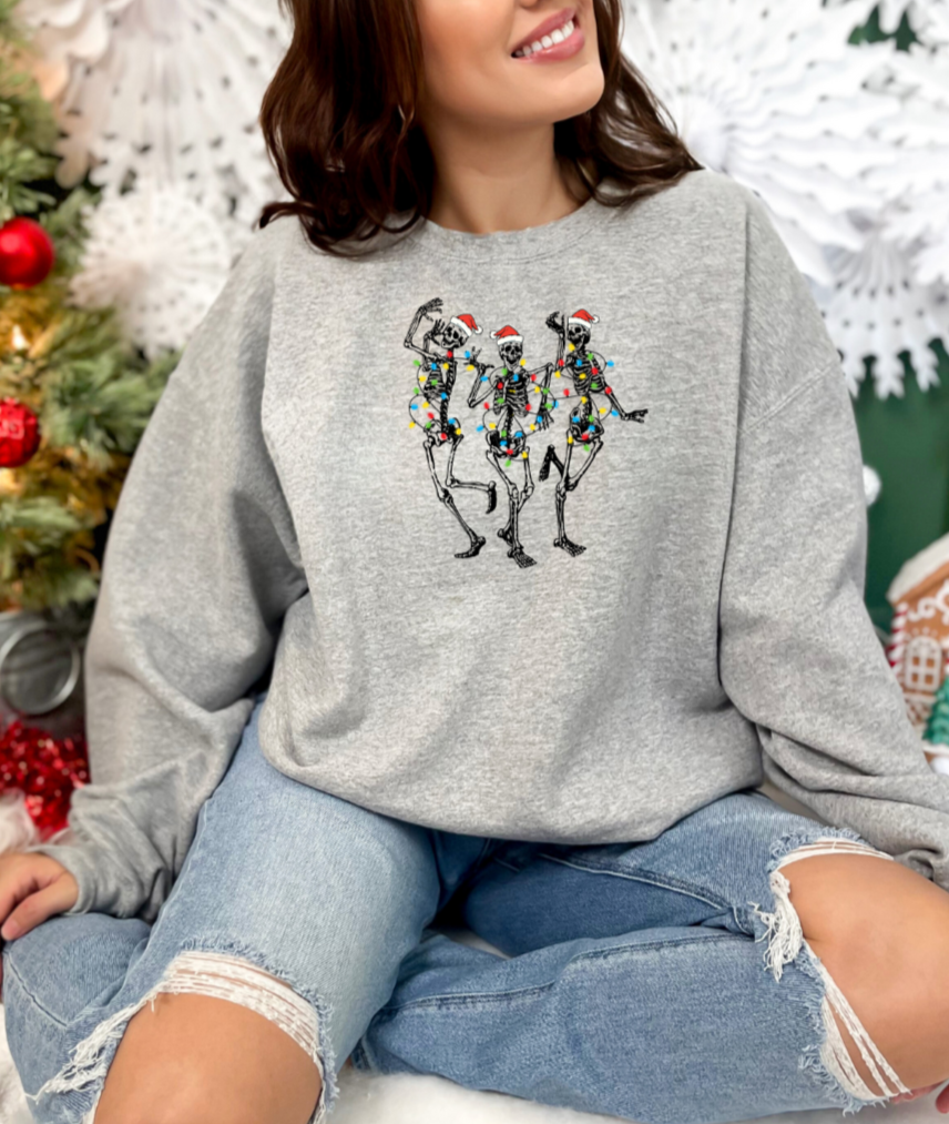 Jolly Skeletons Crewneck