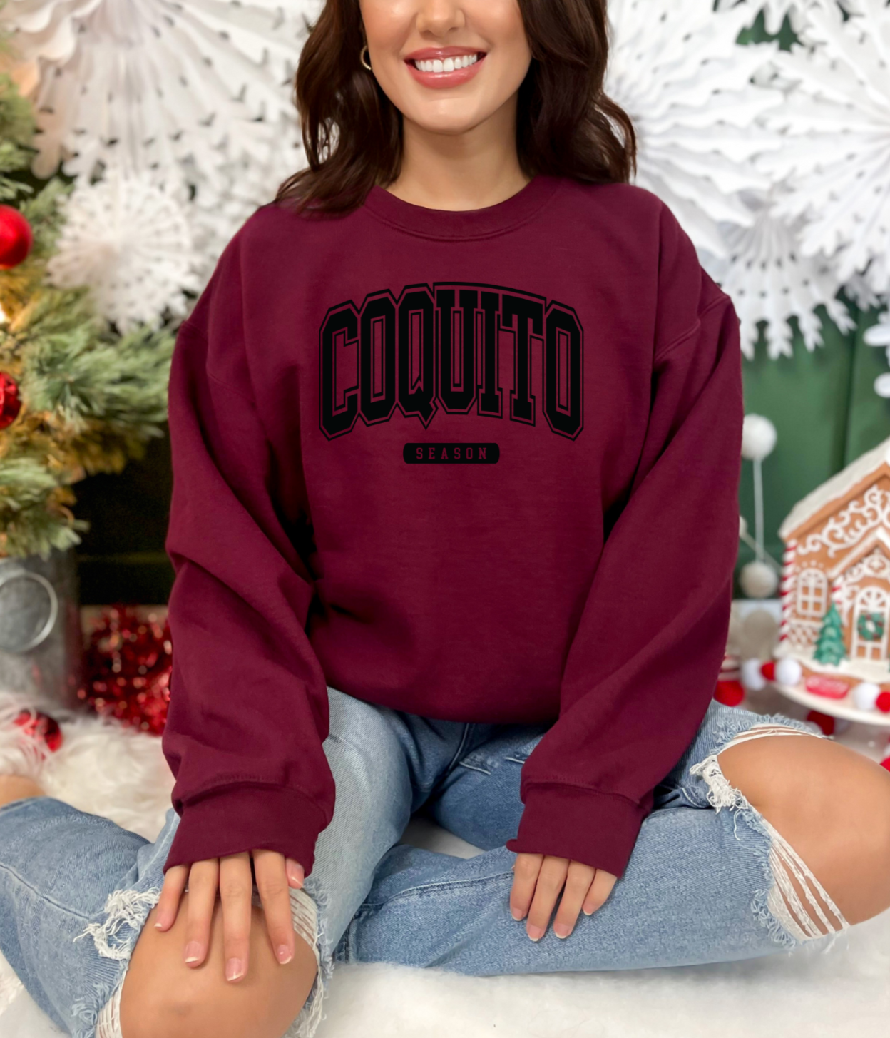 Coquito Season University Crewneck