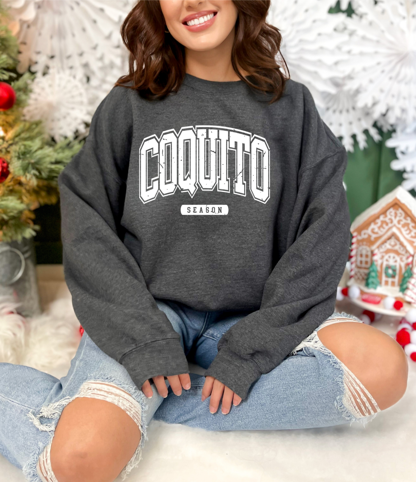 Coquito Season University Crewneck