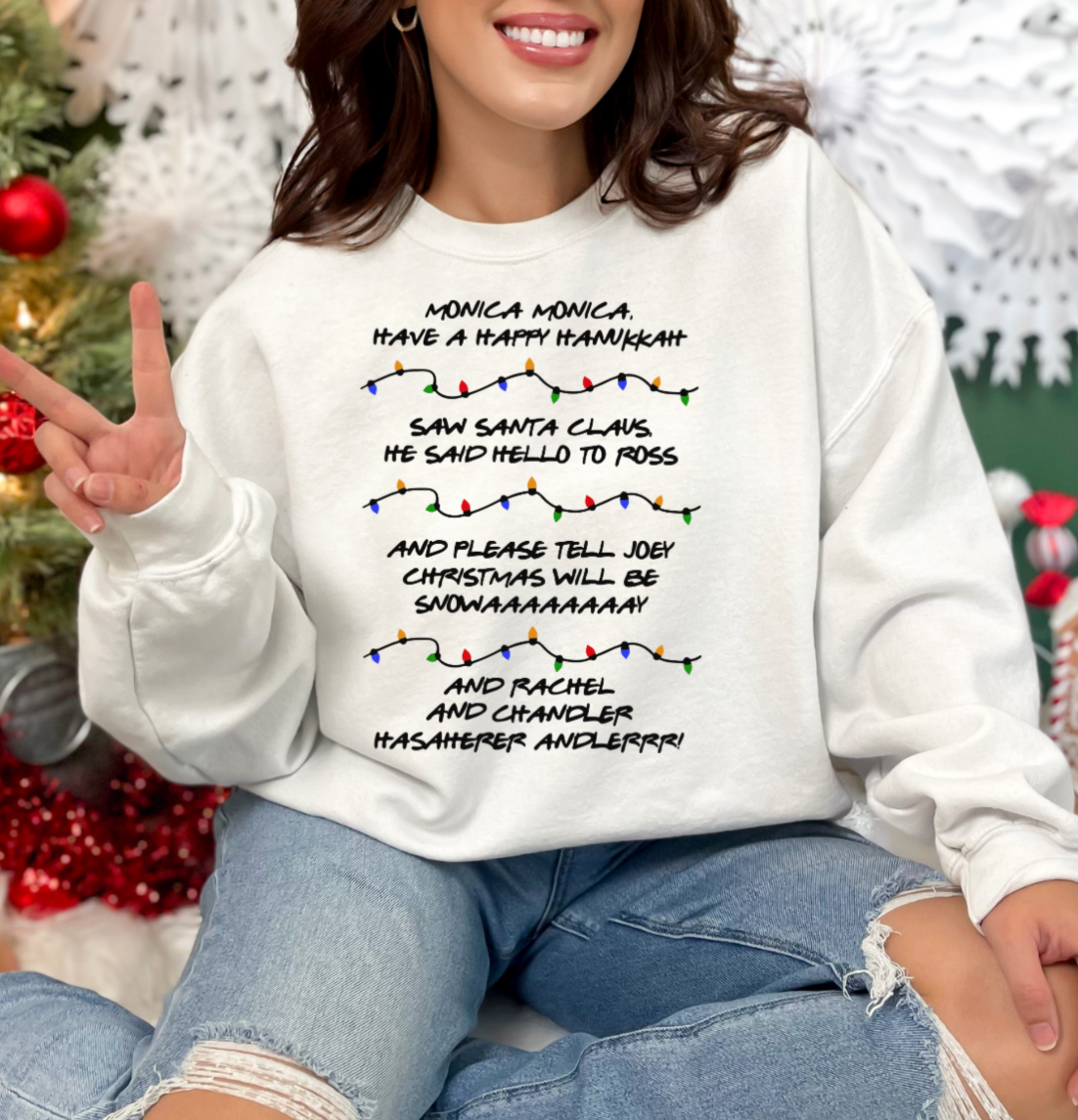 Phoebe's Christmas Song (Friends) Crewneck