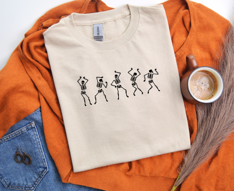 Groovy Skeleton T-Shirt/Crewneck