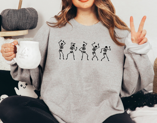 Groovy Skeleton T-Shirt/Crewneck